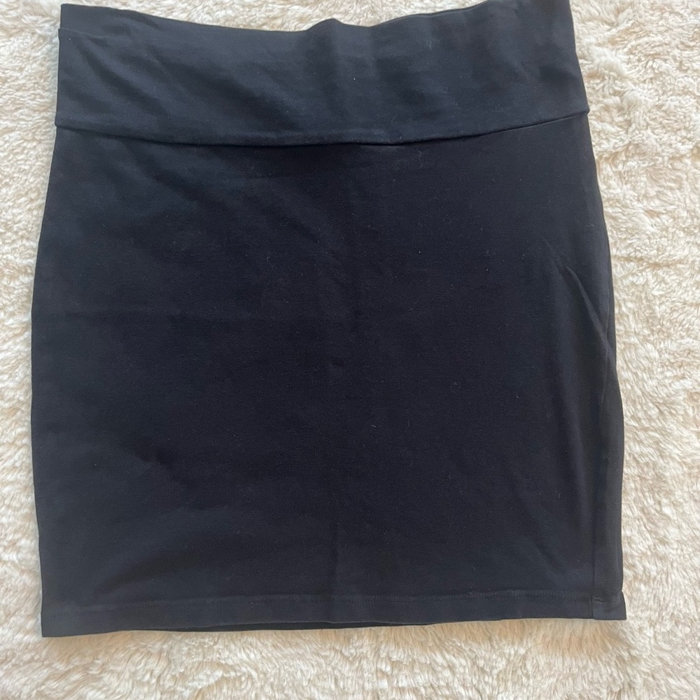 Charlotte Russe Black Pencil Skirt